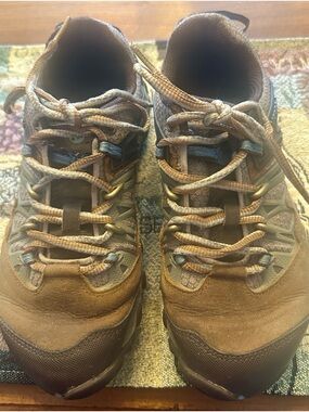 Merrell Brown and Tan Trail Hiking Shoes